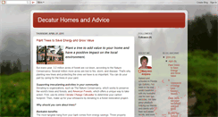 Desktop Screenshot of decaturhomesandadvice.blogspot.com