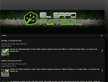 Tablet Screenshot of elsapofutbol.blogspot.com