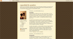 Desktop Screenshot of capacidad-de-asombro.blogspot.com