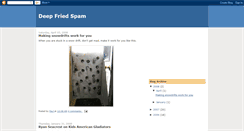 Desktop Screenshot of deepfriedspam.blogspot.com