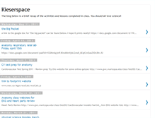 Tablet Screenshot of kieserspace.blogspot.com