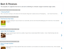 Tablet Screenshot of beetandpotatoes.blogspot.com