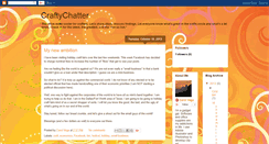 Desktop Screenshot of craftychatter.blogspot.com