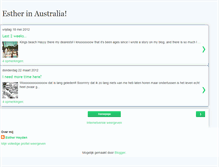 Tablet Screenshot of esther-in-australia.blogspot.com