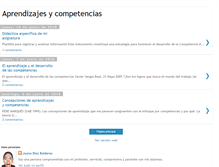 Tablet Screenshot of losaprendizajesycompetencias.blogspot.com