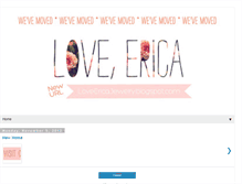 Tablet Screenshot of loveericaphotography.blogspot.com