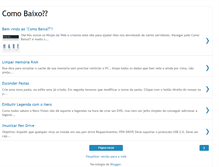 Tablet Screenshot of como-baixo.blogspot.com