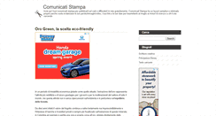 Desktop Screenshot of inviocomunicatistampa.blogspot.com