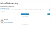 Tablet Screenshot of dilyandimitrov.blogspot.com
