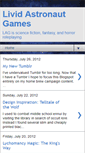 Mobile Screenshot of lividastronaut.blogspot.com