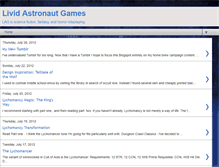 Tablet Screenshot of lividastronaut.blogspot.com
