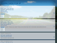 Tablet Screenshot of handouts-for-iprofesional.blogspot.com