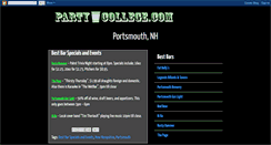 Desktop Screenshot of party-collegeportsmouth.blogspot.com