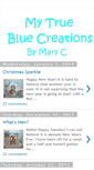 Mobile Screenshot of mytruebluecreations.blogspot.com