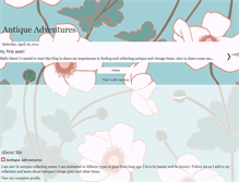 Tablet Screenshot of antiqueadventures.blogspot.com