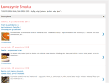 Tablet Screenshot of lowczyniesmaku.blogspot.com