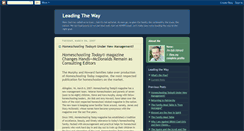 Desktop Screenshot of leading-the-way.blogspot.com