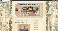 Desktop Screenshot of oaklandilgenealogy.blogspot.com