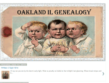 Tablet Screenshot of oaklandilgenealogy.blogspot.com