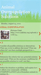 Mobile Screenshot of animaloverpopulationsolutions.blogspot.com