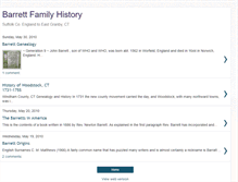 Tablet Screenshot of barrettgenealogy.blogspot.com