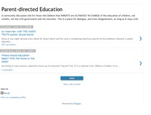 Tablet Screenshot of parent-directed.blogspot.com