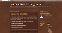 Desktop Screenshot of laspestanasdelaiguana.blogspot.com