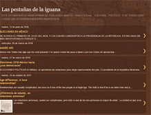 Tablet Screenshot of laspestanasdelaiguana.blogspot.com