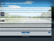 Tablet Screenshot of golfforautism.blogspot.com