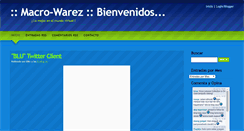 Desktop Screenshot of macrowarez.blogspot.com