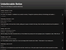 Tablet Screenshot of belizebeliever.blogspot.com