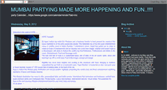 Desktop Screenshot of mumbaiparties.blogspot.com