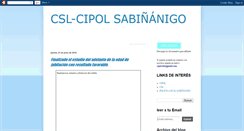 Desktop Screenshot of cslcipolsabi.blogspot.com