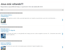 Tablet Screenshot of omessiasestavoltando.blogspot.com