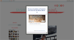 Desktop Screenshot of fashionablefootprints.blogspot.com