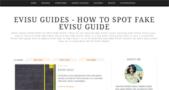 Desktop Screenshot of evisu-guides.blogspot.com