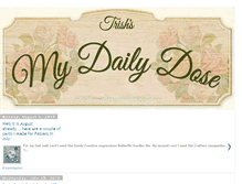 Tablet Screenshot of mydailydoseblogspotcom.blogspot.com