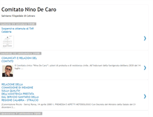 Tablet Screenshot of comitatoninodecaro.blogspot.com