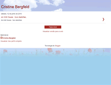 Tablet Screenshot of cristinebergfeld.blogspot.com