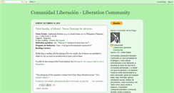 Desktop Screenshot of liberationcommunity.blogspot.com