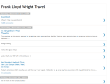 Tablet Screenshot of franklloydwrighttravel.blogspot.com