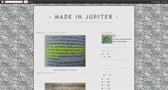 Desktop Screenshot of madeinjupiter.blogspot.com