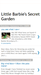 Mobile Screenshot of littlebarbiesecretgarden.blogspot.com