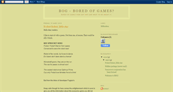 Desktop Screenshot of boredofgames.blogspot.com
