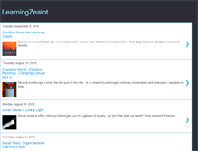 Tablet Screenshot of learningzealot.blogspot.com