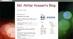 Desktop Screenshot of hossainakhtar.blogspot.com