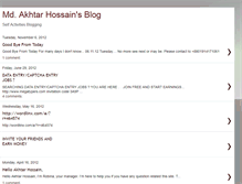 Tablet Screenshot of hossainakhtar.blogspot.com