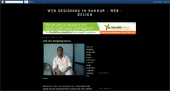 Desktop Screenshot of kannur-web-designing.blogspot.com