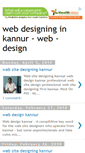 Mobile Screenshot of kannur-web-designing.blogspot.com