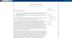 Desktop Screenshot of cultof999.blogspot.com